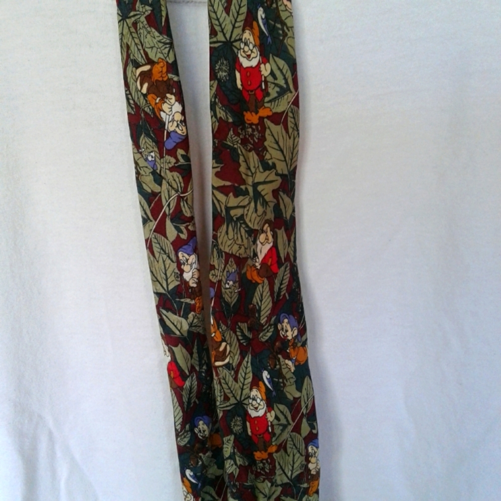 Men's DISNEY'S neck tie the seven dwarfs